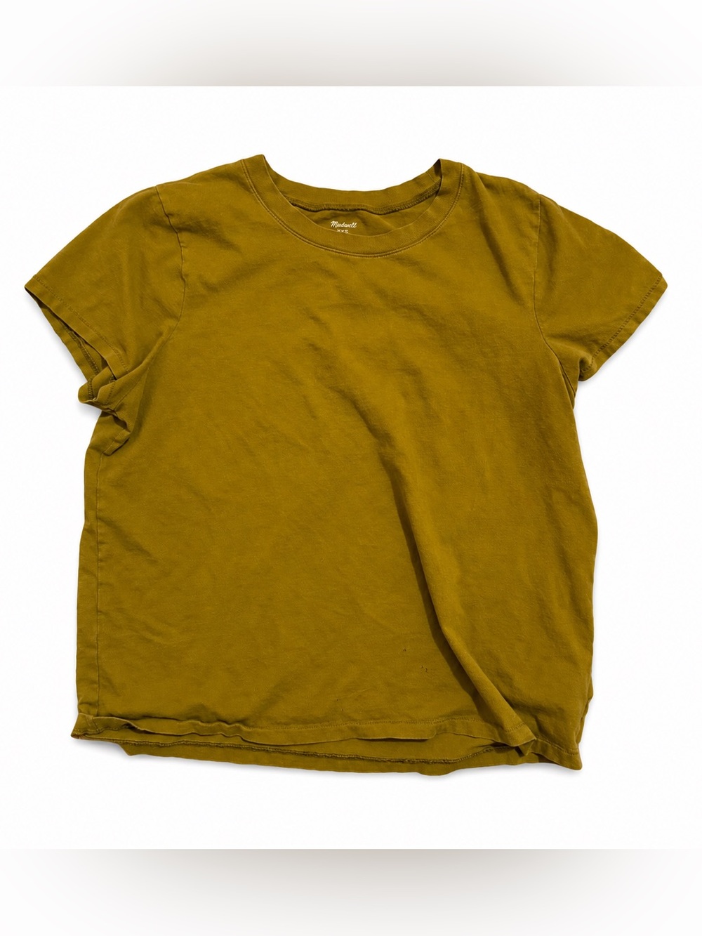 Madewell Women’s Short Sleeve Tee in Olive XL